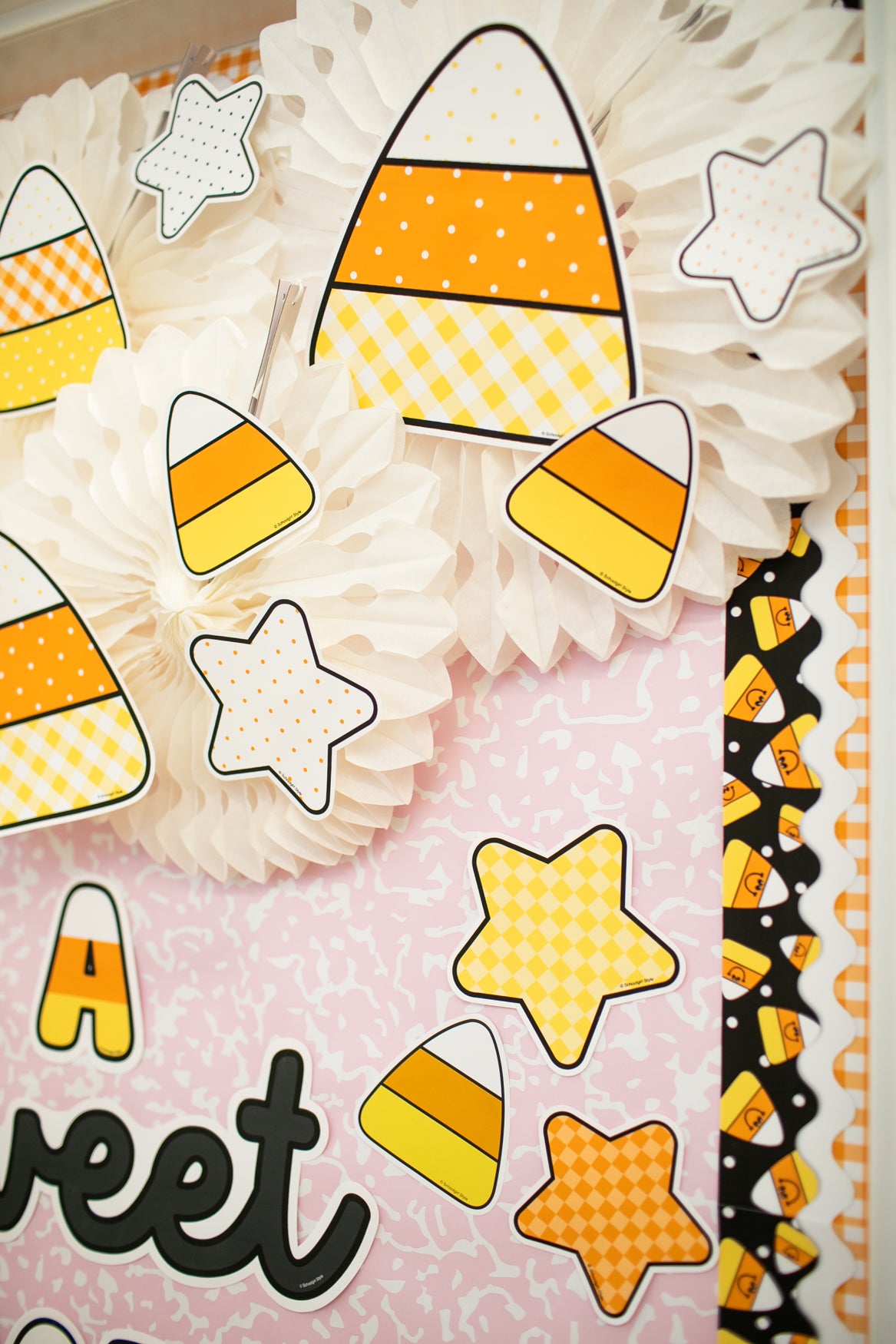 Halloween Door Decor and Border Bundle | 90s Teacher