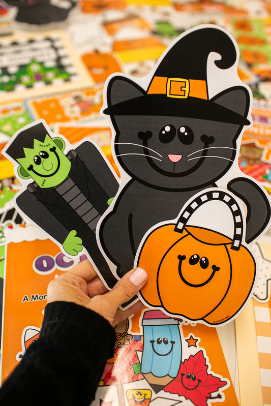 Ultimate Halloween Pre-Printed and Printable Classroom Decor Bundle | 90s Teacher