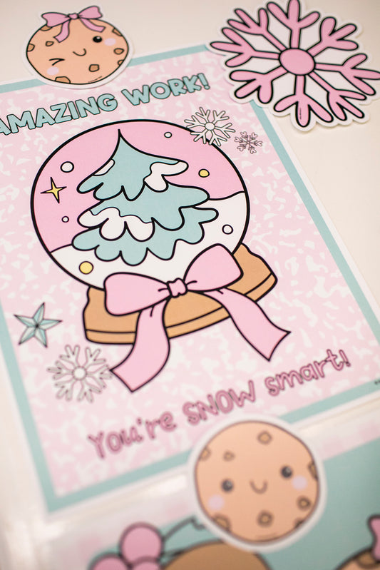 Printable Christmas Student Work Display 