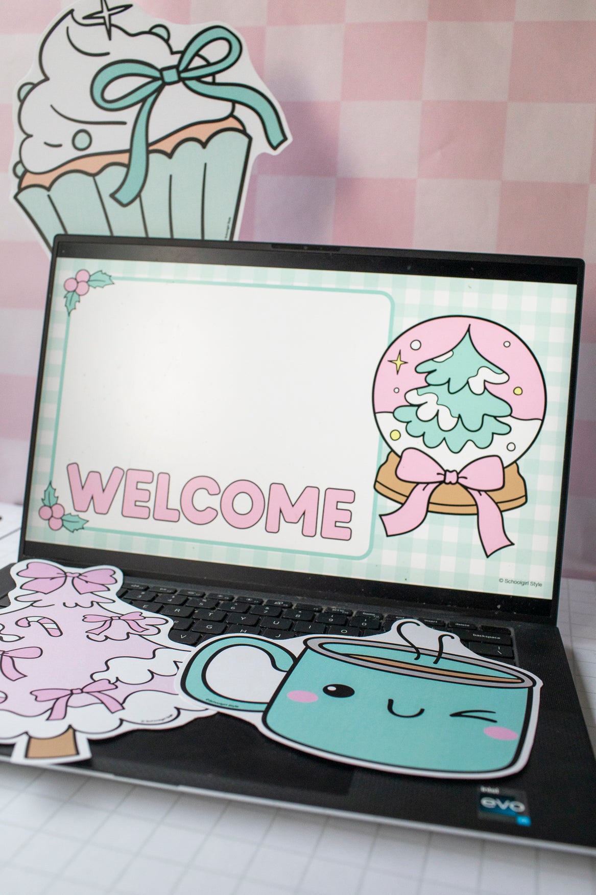 Printable Christmas Editable Google and Powerpoint Classroom Slides