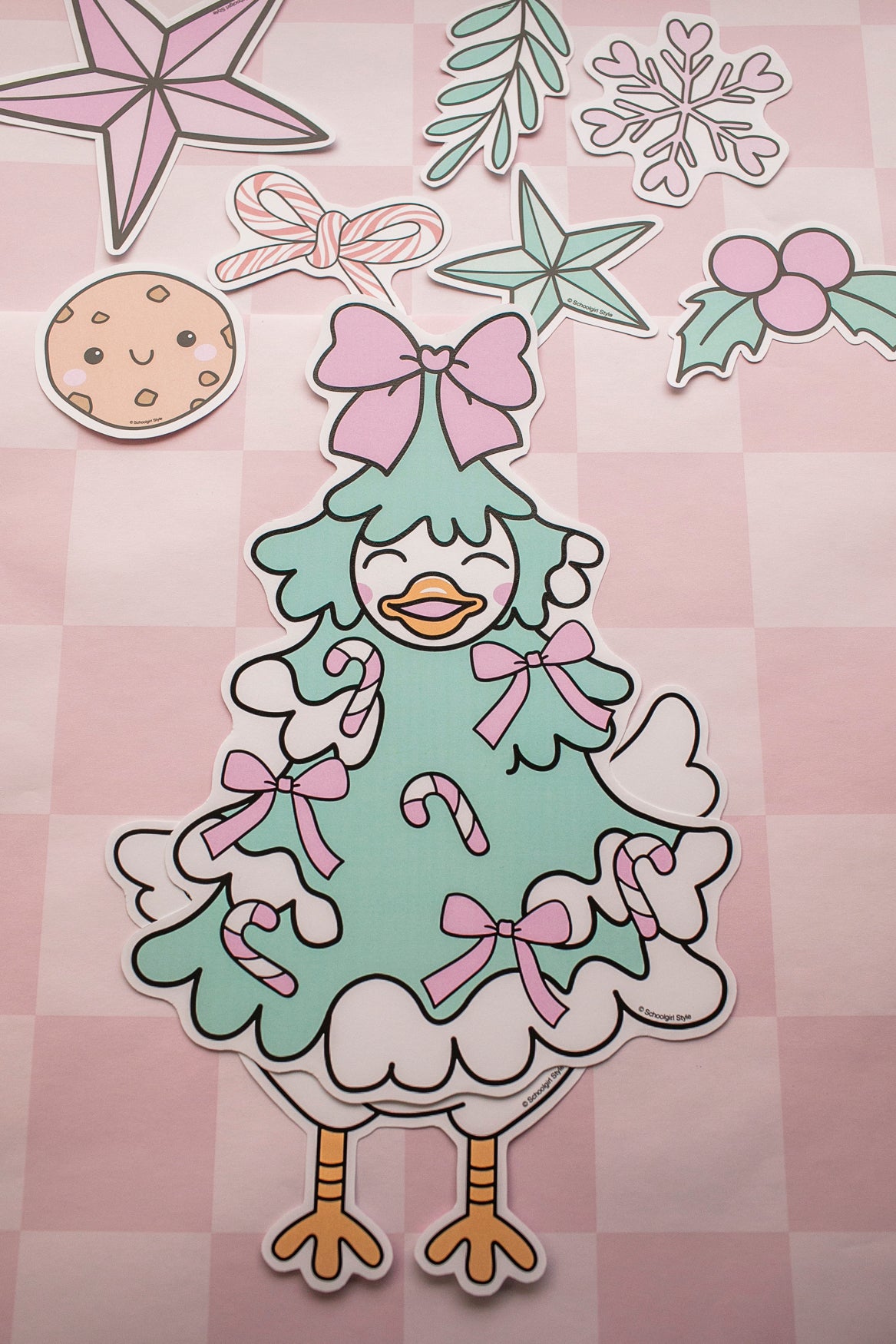 Printable Christmas Winter Goose and Costumes