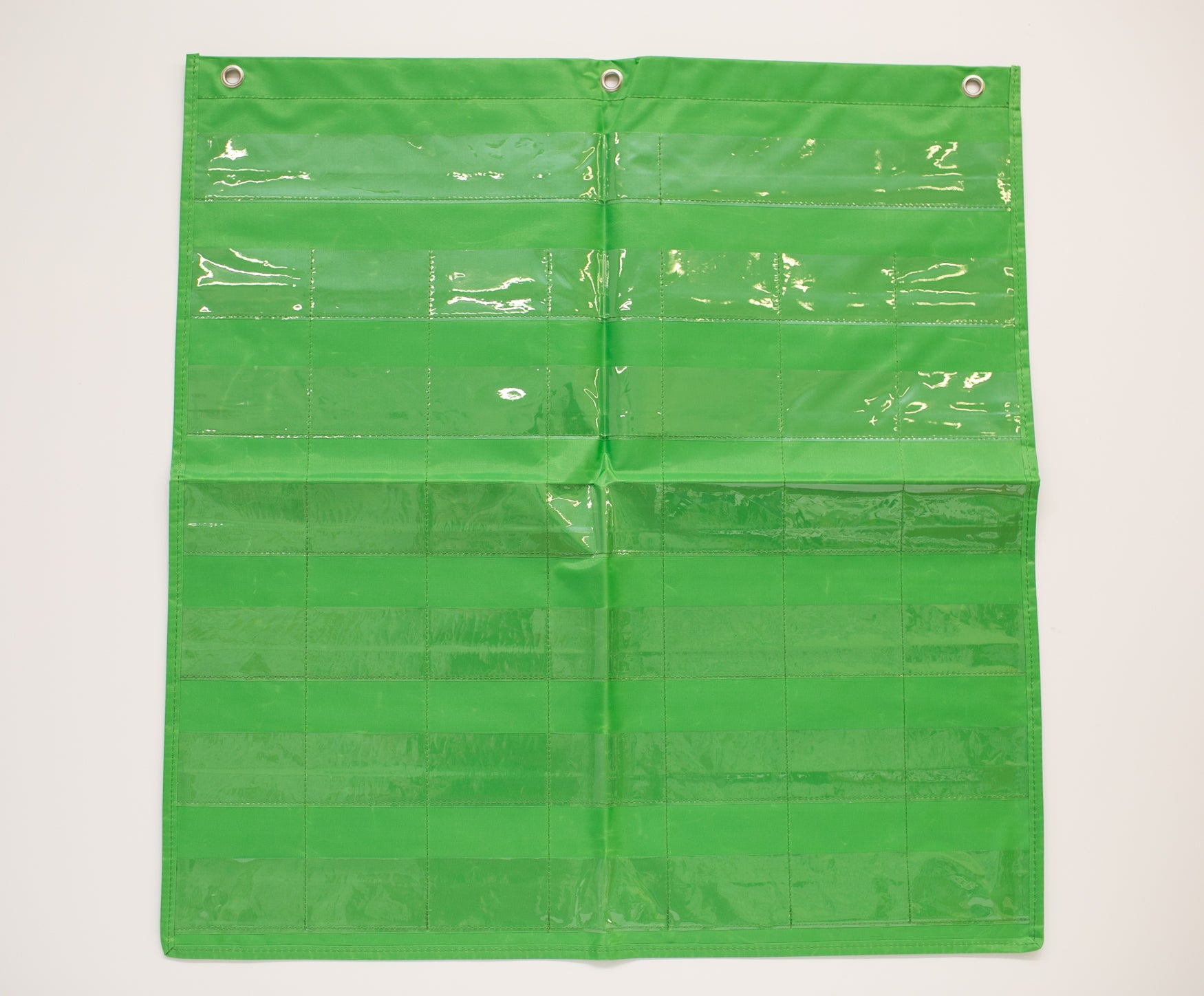 Apple Green Pocket Chart – 44 Pockets | Classroom Calendar for Teachers