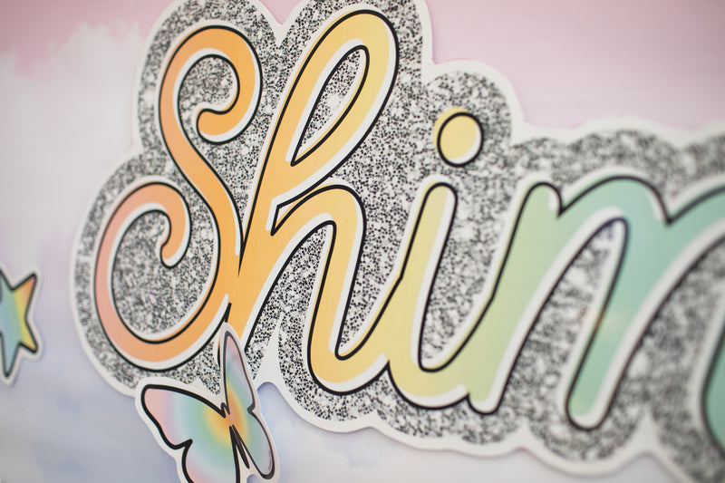 You Make The Whole Class Shimmer | Classroom Door Decorations | Shimmer Pop | Schoolgirl Style