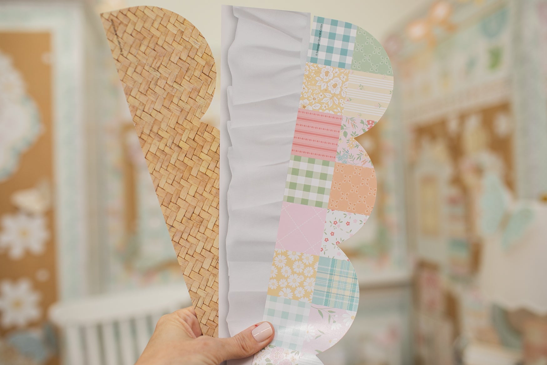 Honey Basket Weave Calming Bulletin Board Border | Miss Honey's Cottage Classroom