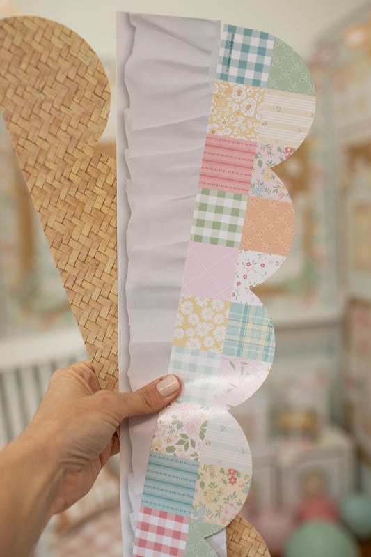 Hand Stitched With Love Bulletin Board Border | Miss Honey's Cottage Classroom