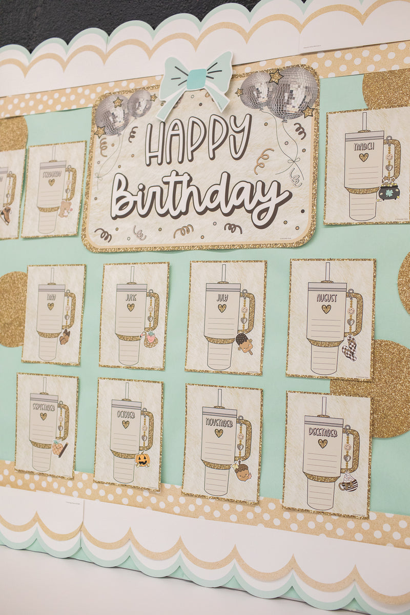 Pastel Mint | Bulletin Board Borders | Schoolgirl Style