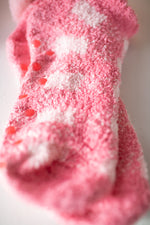 Pink Rose Plush Socks │ Christmas| Clothing │ Schoolgirl Style