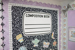 Composition Notebook you cut jumbo cutout
