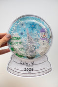 Load image into Gallery viewer, Printable December "Me in Snow" Snow Globe Keepsake Craftivity
