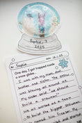 Load image into Gallery viewer, Printable December "Trapped In A Snow Globe" Snow Globe Keepsake Craftivity
