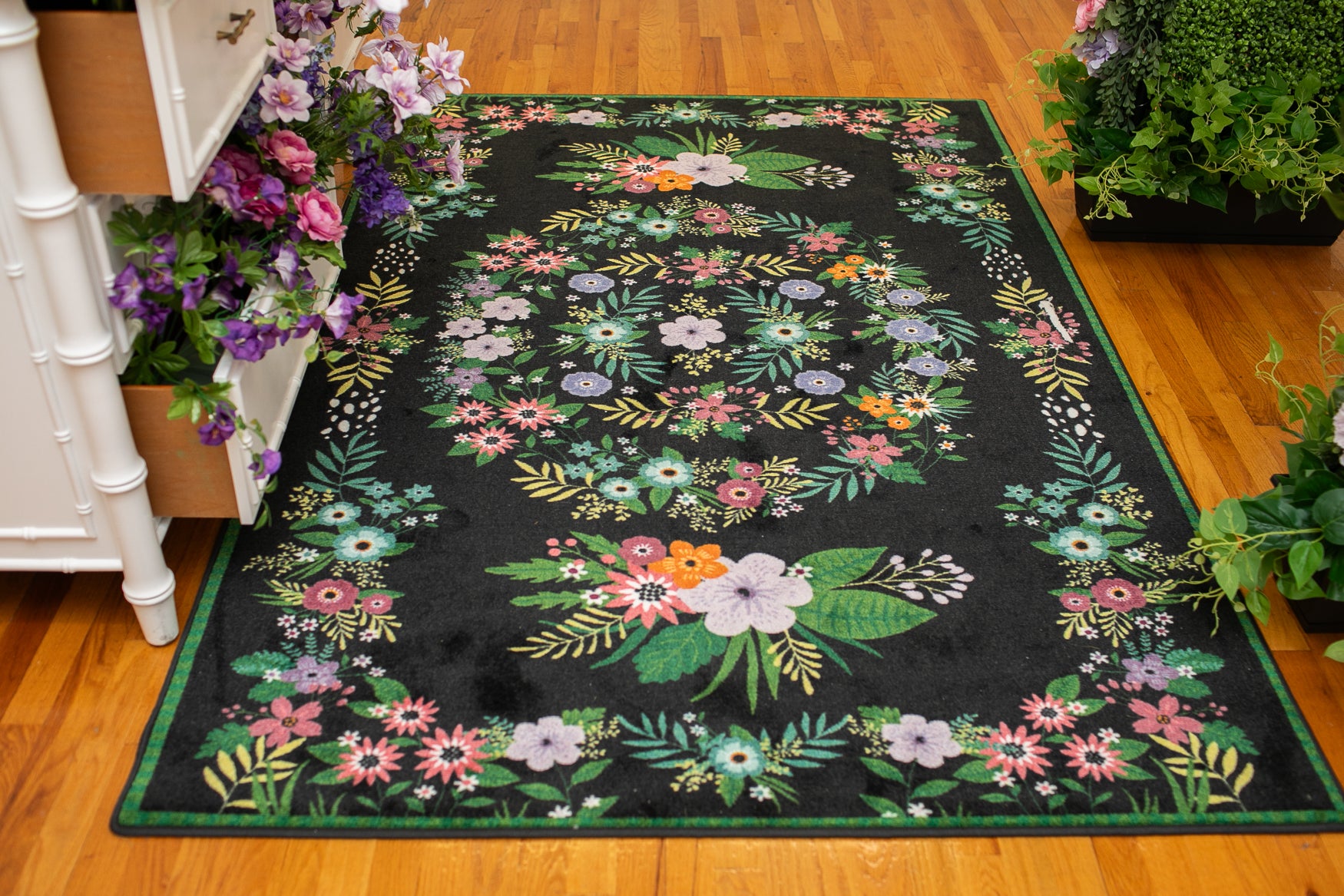 Vintage Floral Rug | Wildflower Classroom Rug | New Chapter | Schoolgi ...