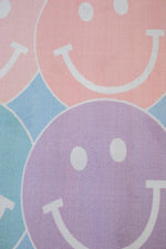 Pastel Rainbow Smileys Rug | Pastel Classroom Rug | Phone a Friend | Schoolgirl Style