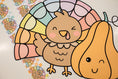 Load image into Gallery viewer, pastel thanksgiving printable door decor set
