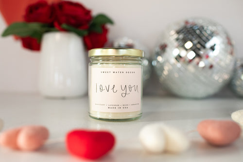 Love You Soy Wax Candle