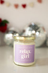 Relax Girl Soy Wax Candle