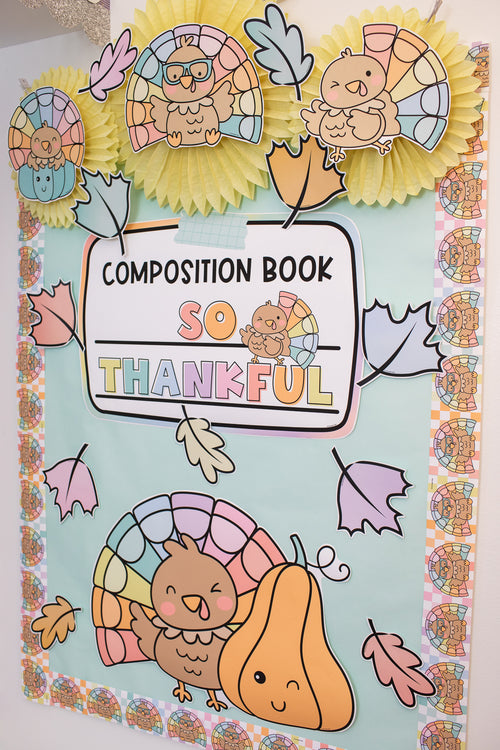 Thanksgiving classroom decor