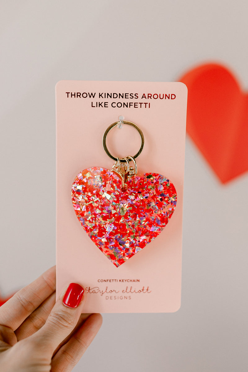 Key Chain Heart Valentines