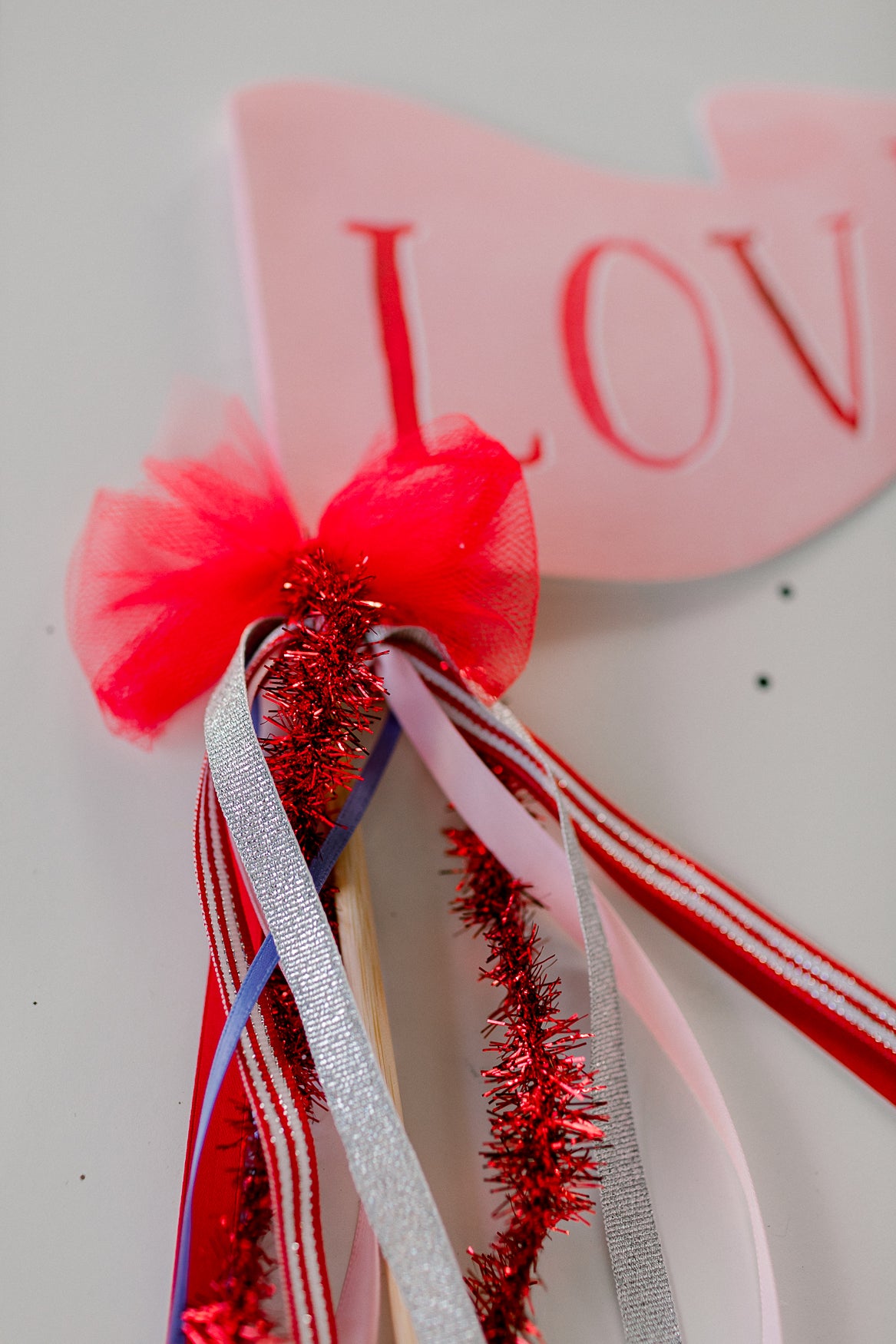 Vintage Valentine Ribbon Collection. Valentines Ribbon, Vintage Fair Ground  Font. Boho Valentines Ribbon 
