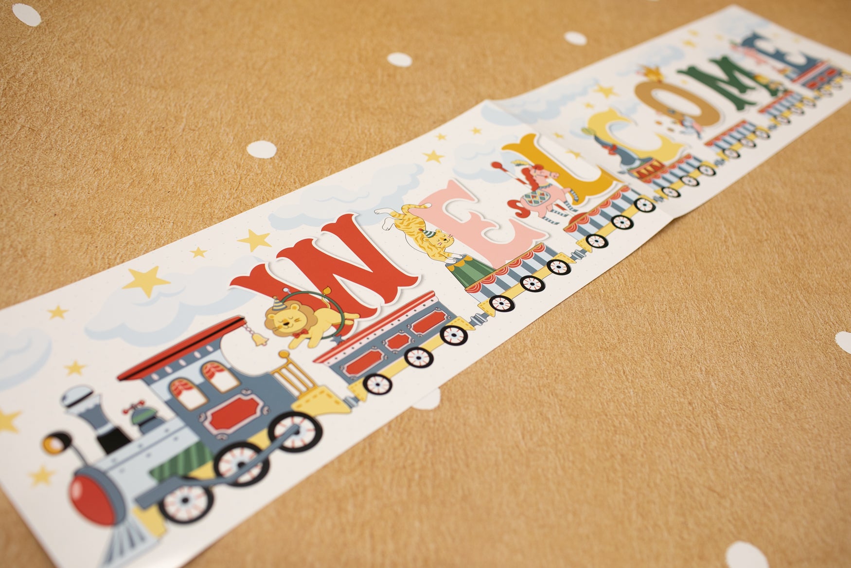 Train Welcome Statement Piece | Storybook Circus