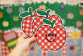 Load image into Gallery viewer, Retro Apple Cutouts | 90s Teacher
