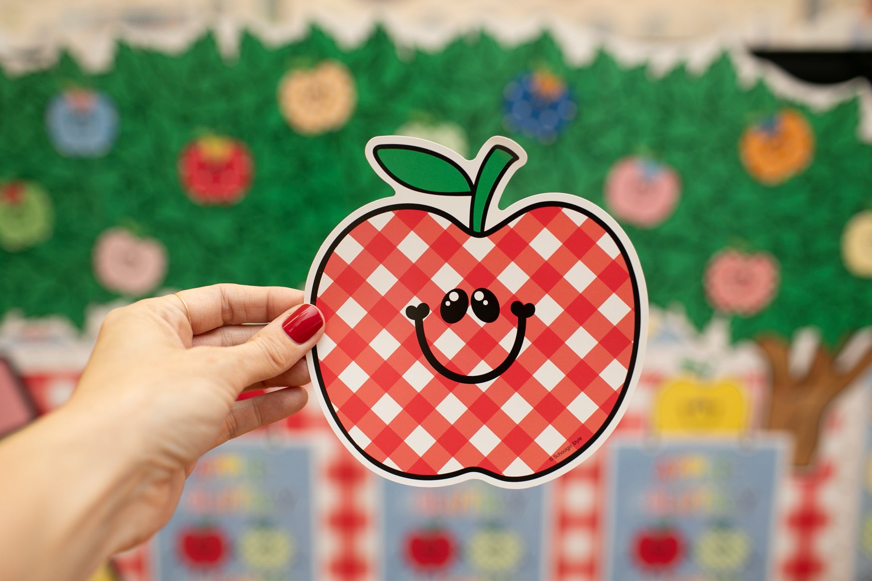 Retro Apple Cutouts | 90s Teacher
