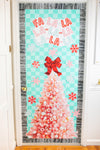 christmas classroom door decor