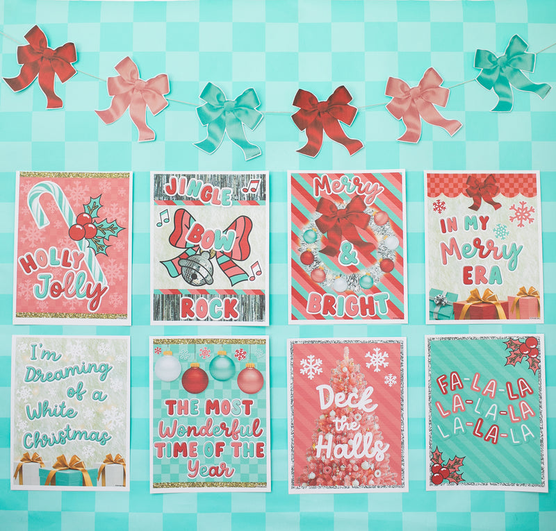 Christmas printable classroom decor