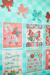 Mini Classroom Posters | Holiday Fa La La | Christmas | Printable Classroom Decor | Schoolgirl Style