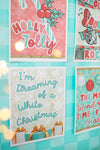 Mini Classroom Posters | Holiday Fa La La | Christmas | Printable Classroom Decor | Schoolgirl Style