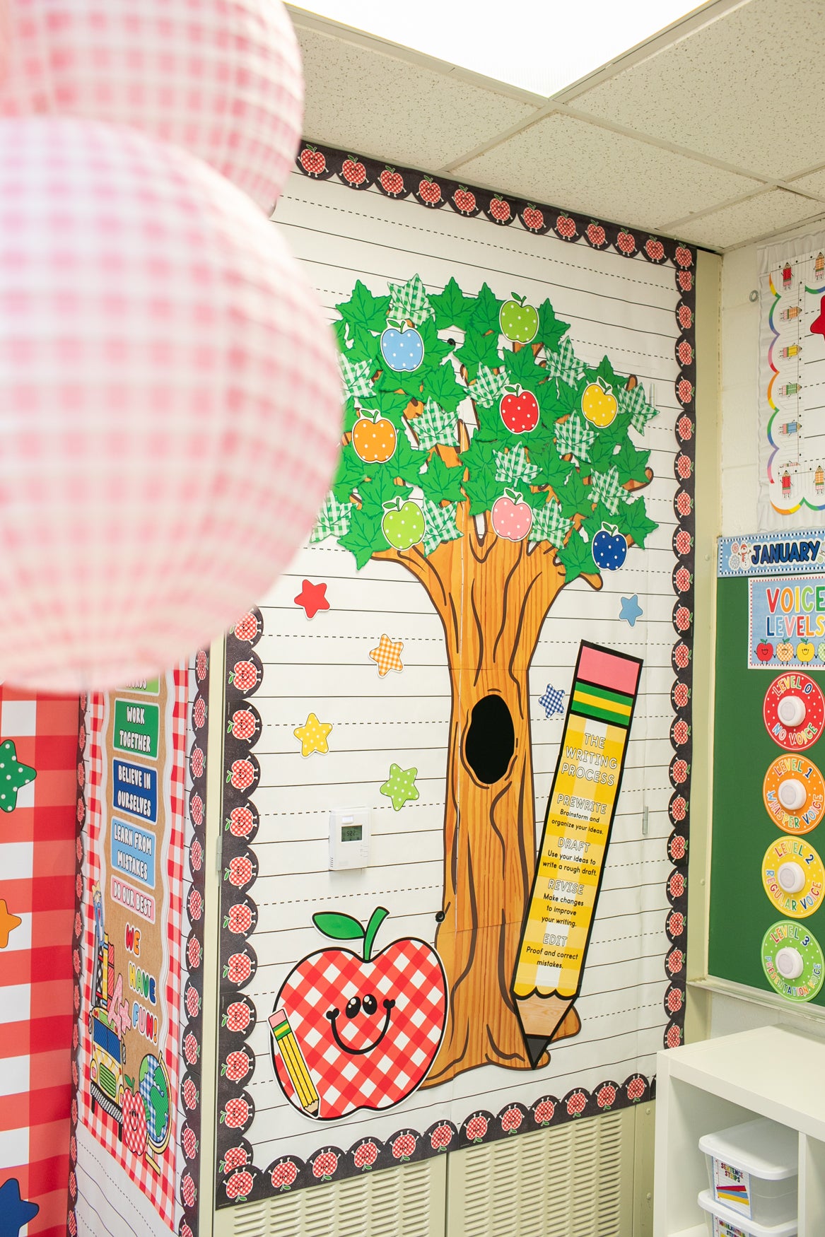 Printable Tree Bulletin Board Set