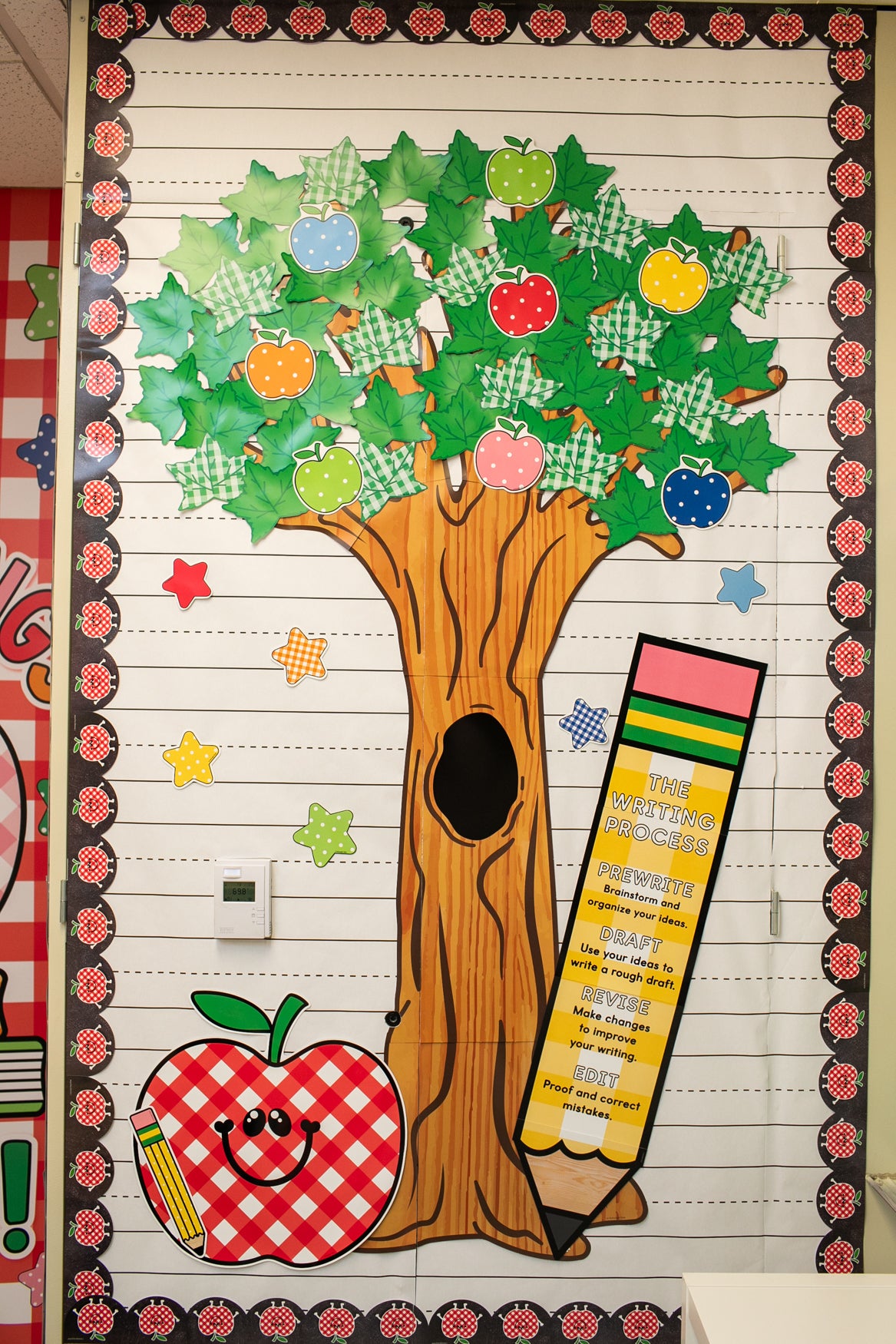 Printable Tree Bulletin Board Set