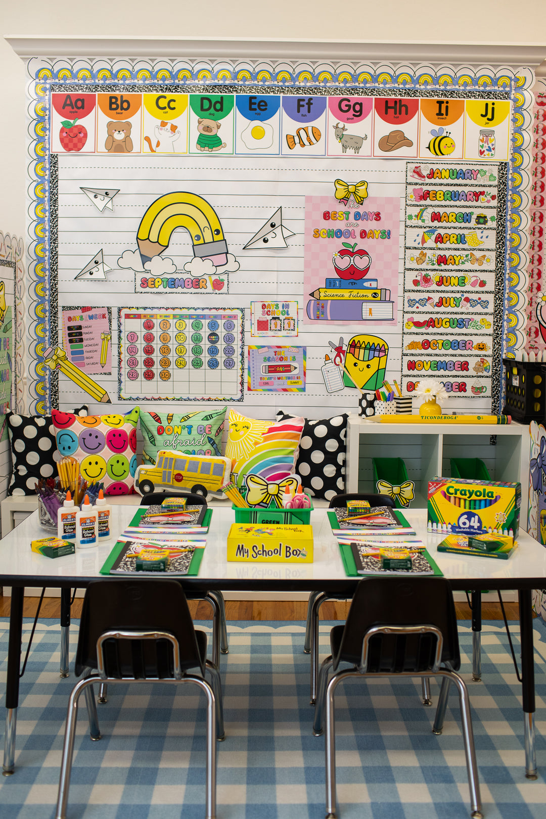 Schoolgirl Style Classroom Decor