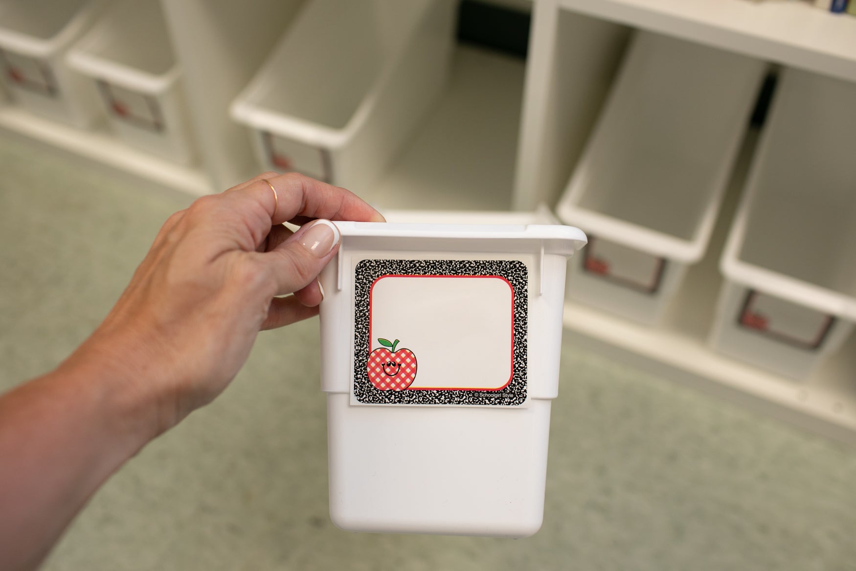 Retro Composition Adhesive Labels | 90s Teacher