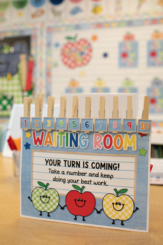 Printable Retro Teacher Waiting Room | 90s Teacher
