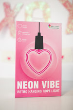 Neon Vibe Heart Light | Valentine's Day Decor | Schoolgirl Style