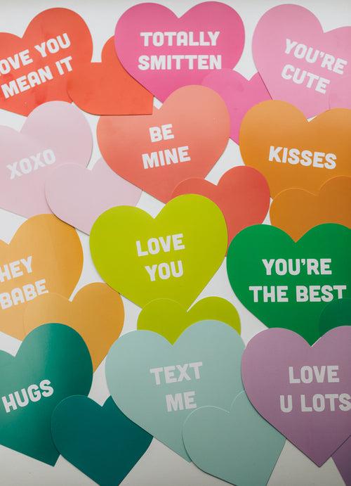 Conversation Heart Paper Confetti 
