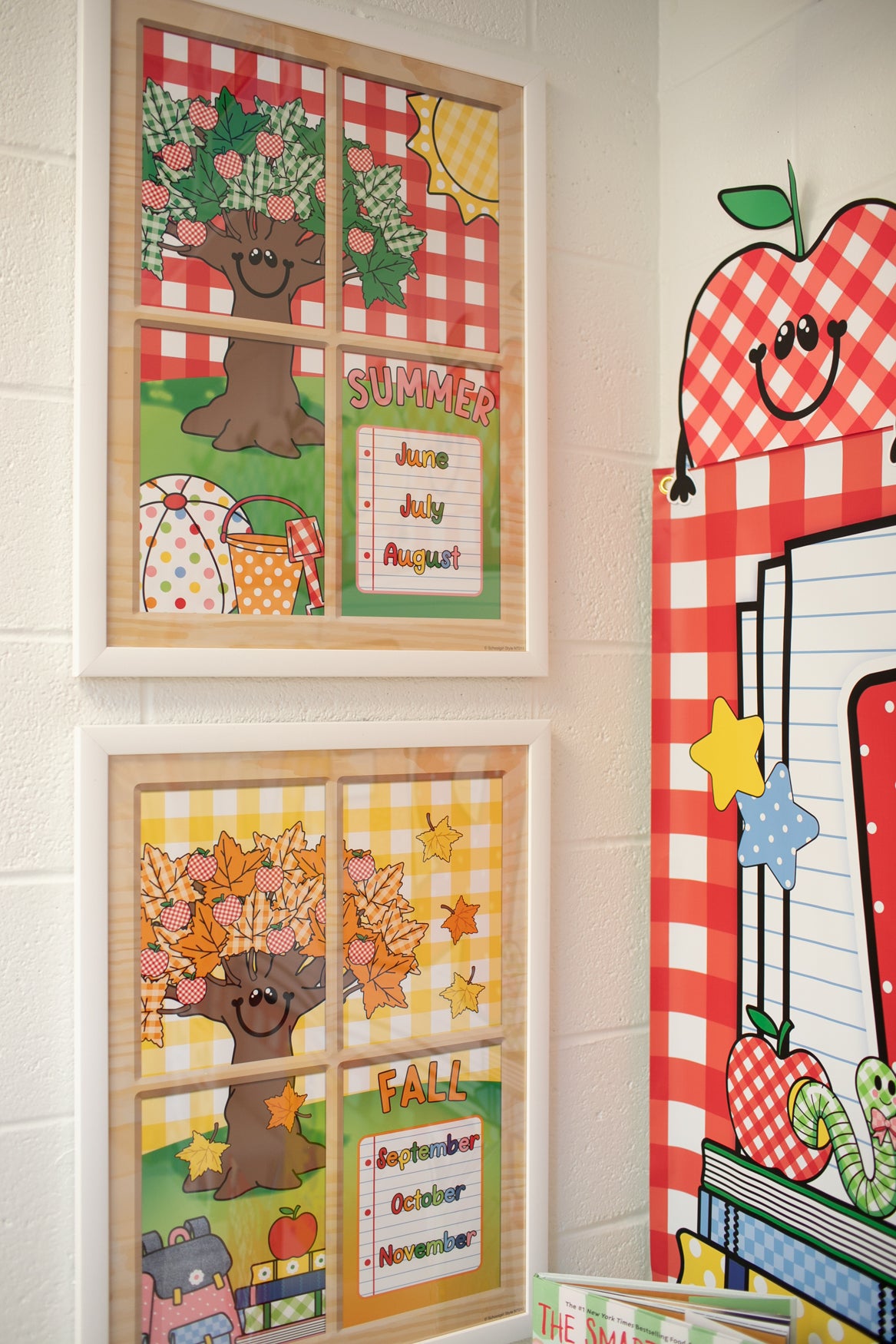 Printable Seasonal Tree Posters Bundle | 90s Teacher