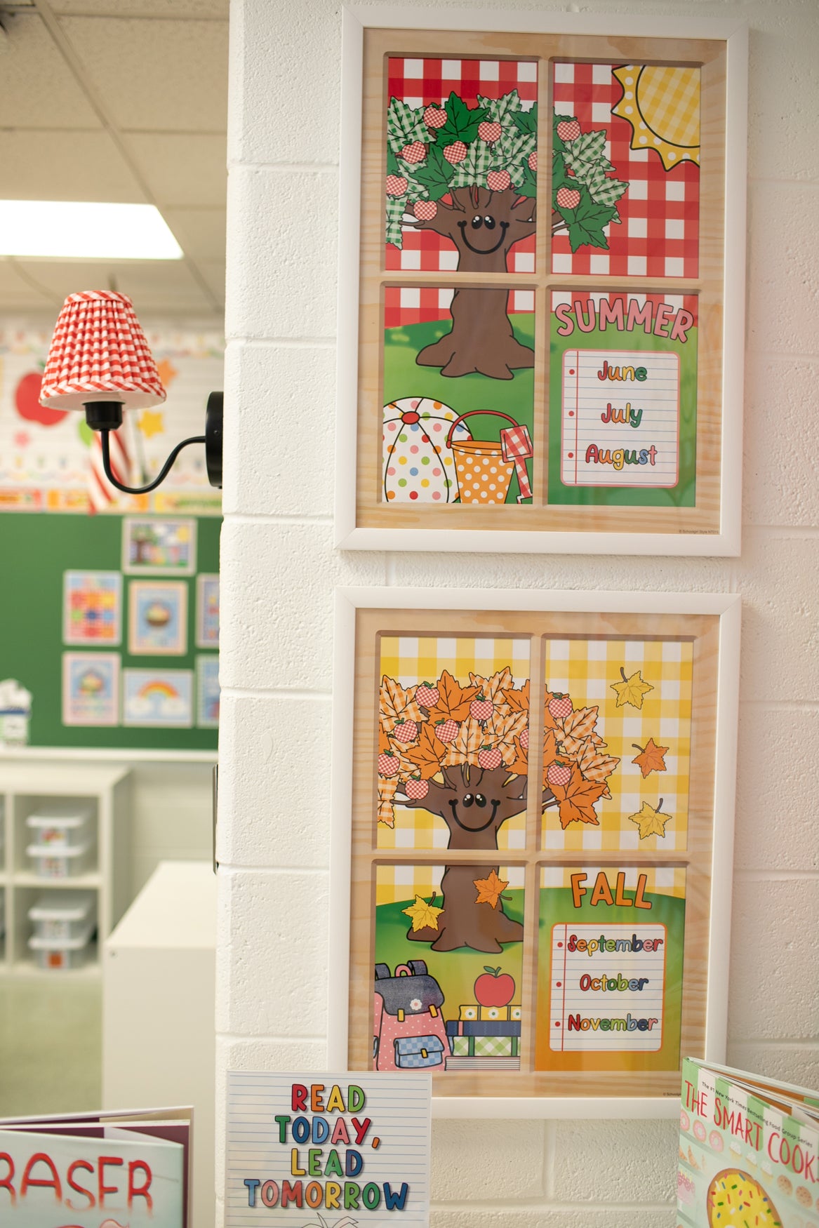 Printable Seasonal Tree Posters Bundle | 90s Teacher