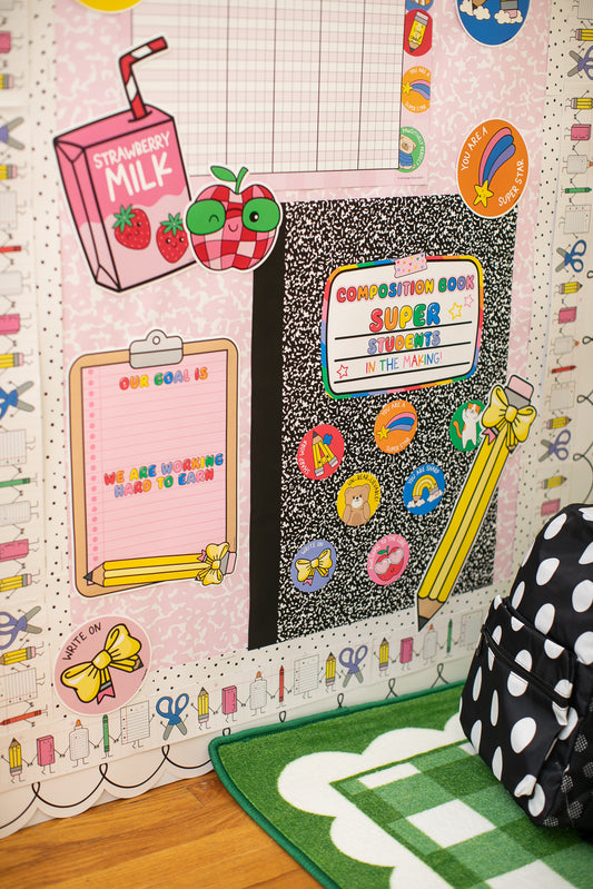 Bright Rainbow Classroom Reward System | School Days