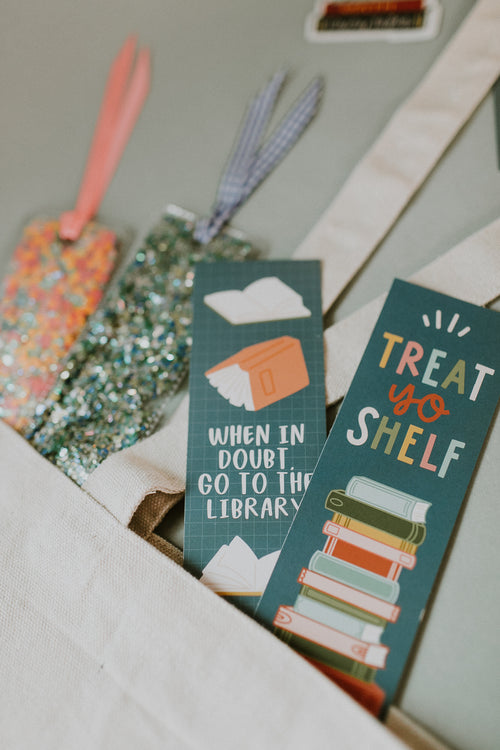 go to the library bookmark