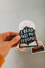 Reading Sticker | I Read Past My Bedtime 