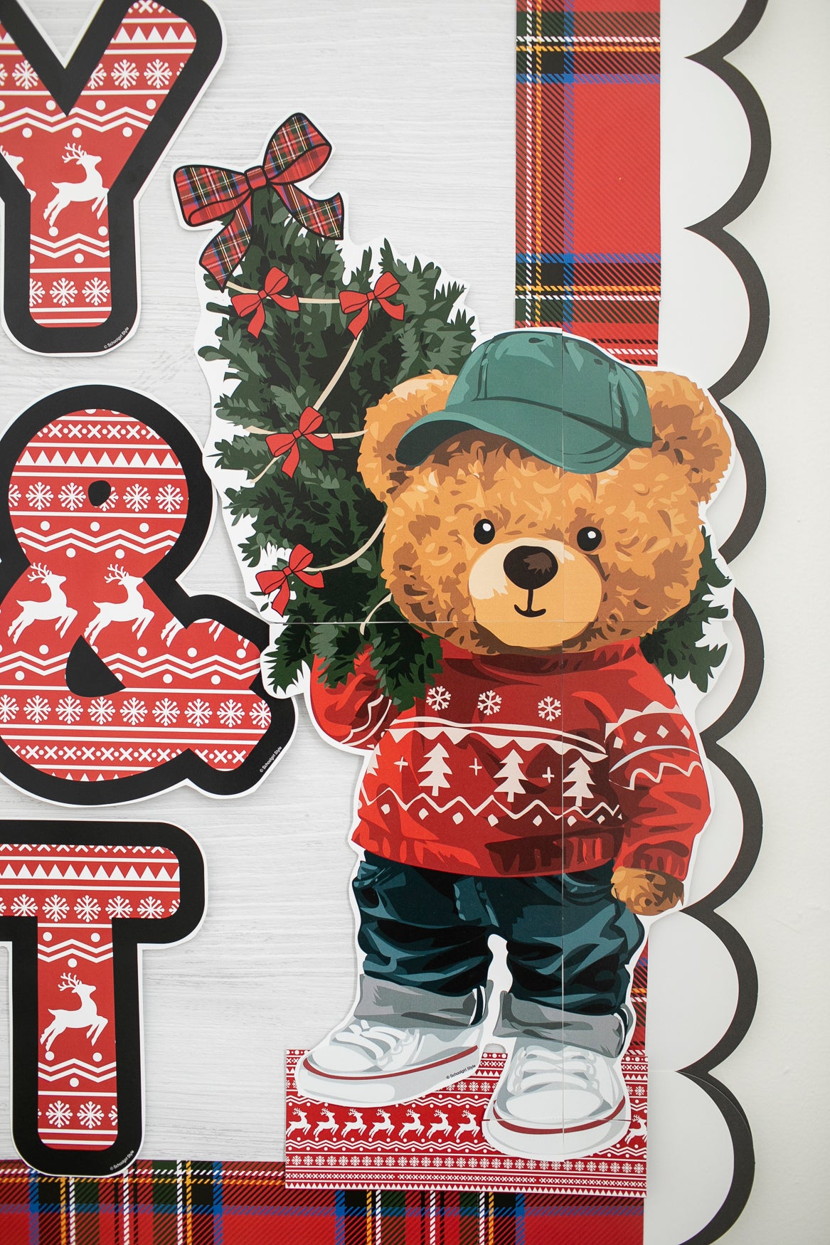ralph lauren christmas classroom decor