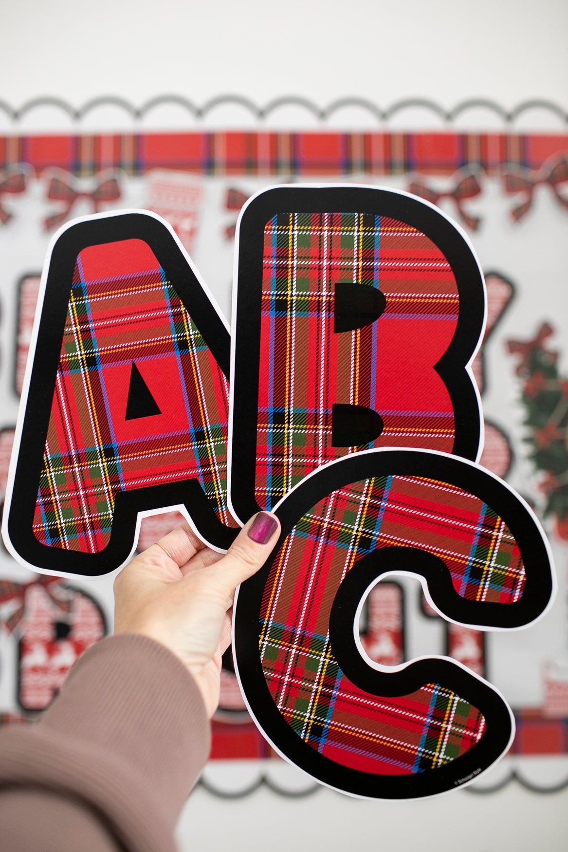 ralph lauren christmas classroom decor