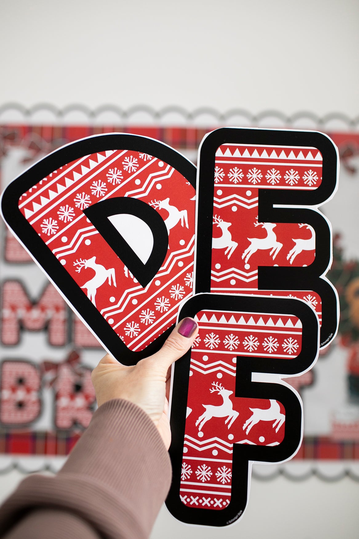 ralph lauren christmas classroom decor