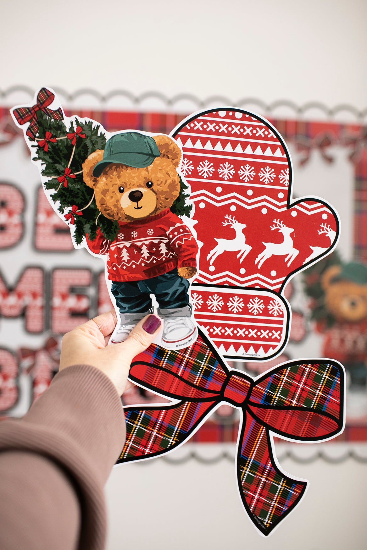 ralph lauren christmas classroom decor