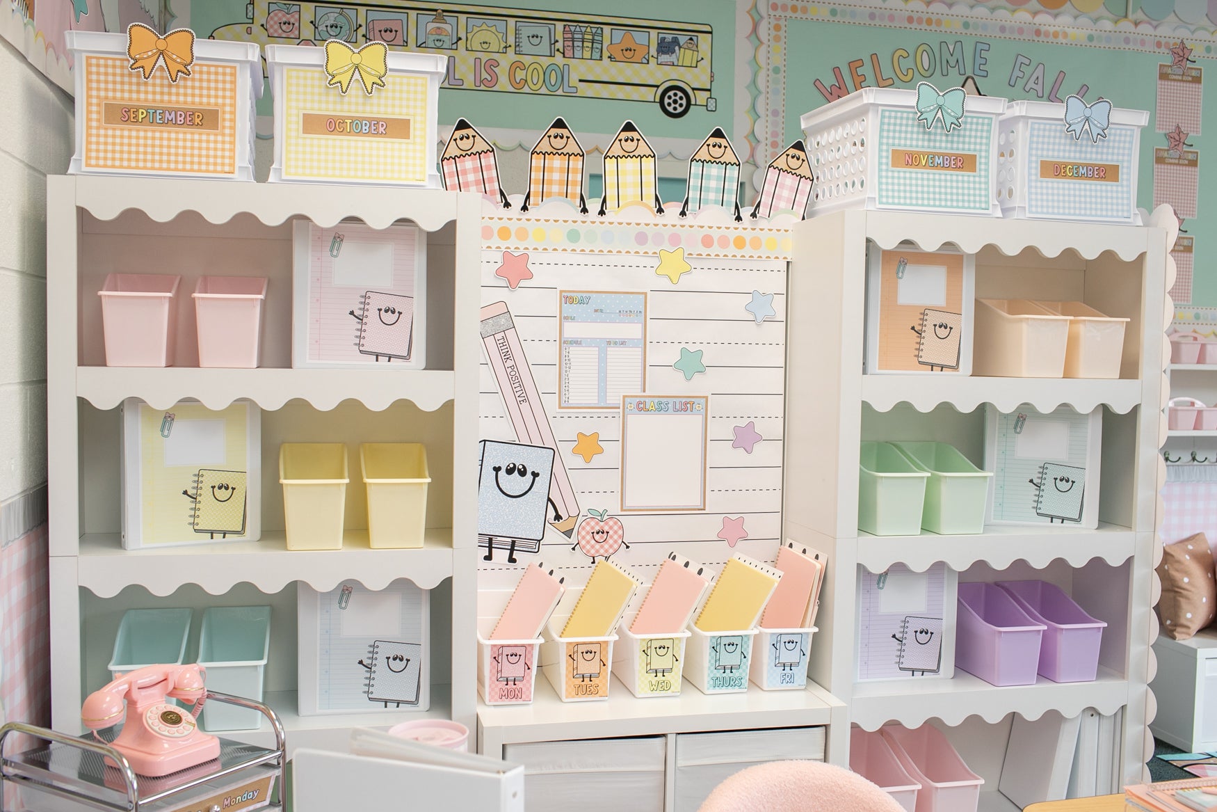 Printable Daily Bin Labels | A Year In Pastel