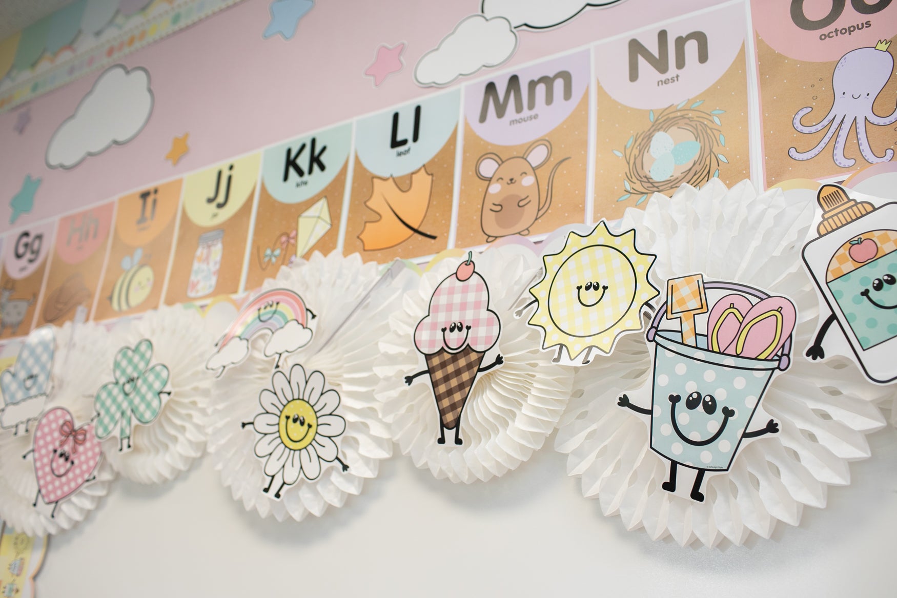 Printable Seasonal Characters Cutouts | A Year In Pastel
