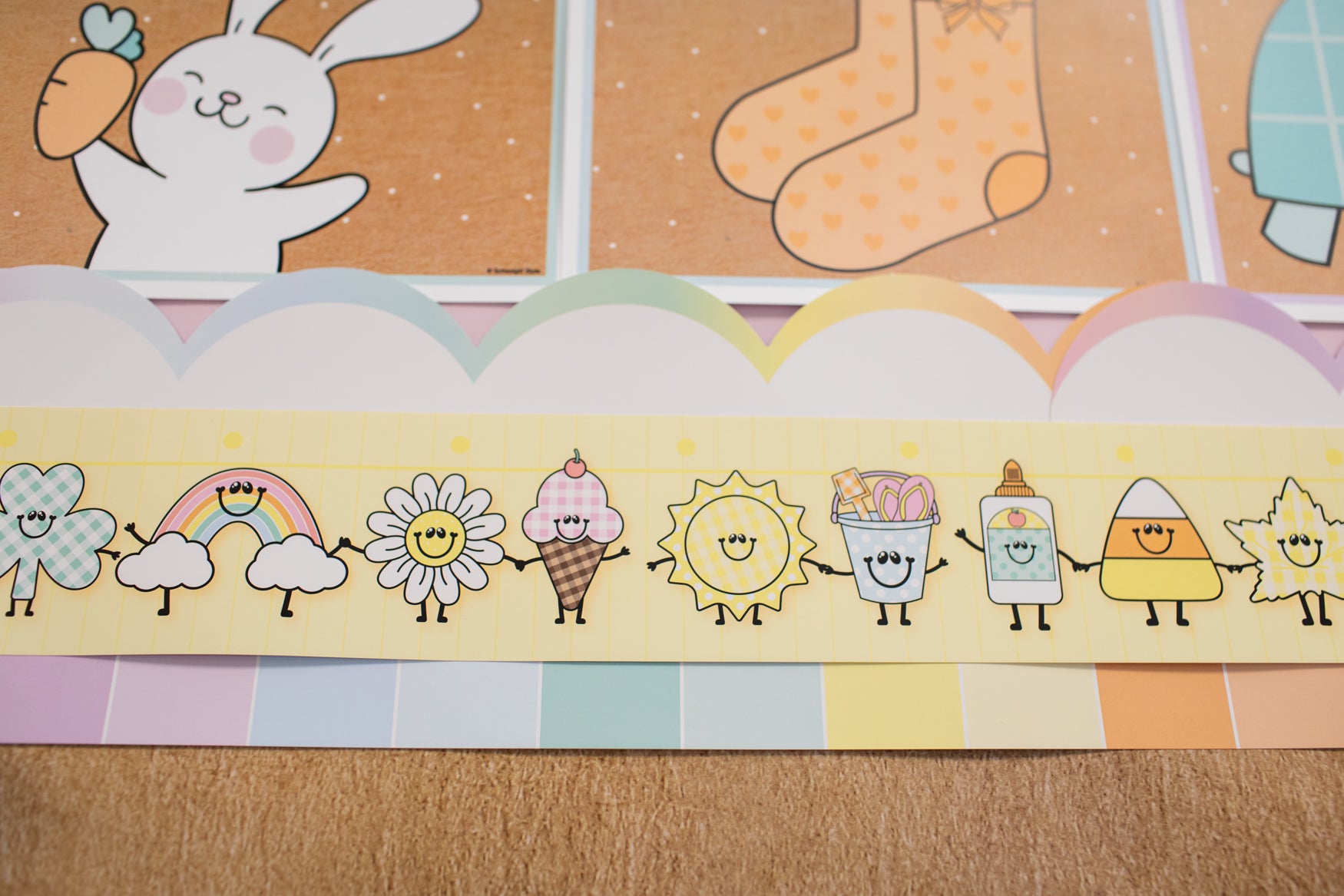 Printable Celebrate the Seasons Border | A Year In Pastel