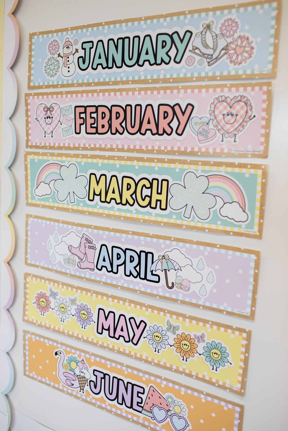 Printable Monthly Pup Series | A Year In Pastel