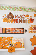 Load image into Gallery viewer, Printable Thanksgiving November Whiteboard Management System | 90s Teacher
